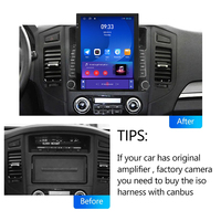 9.7 "Tesla écran Style Android autoradio pour Mitsubishi Pajero V97 V93 2006-2013 Navigation GPS lecteur multimédia