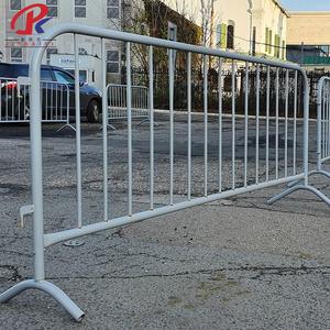 Barrière temporaire robuste antirouille pour concert, événement, barrière de contrôle des foules <span class=keywords><strong>en</strong></span> acier galvanisé - Product Image 1