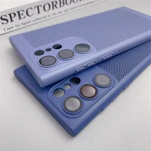 Funda Transpirable con Disipación de Calor para <span class=keywords><strong>Samsung</strong></span> S25 S24 S23 S22 S21 S20 FE <span class=keywords><strong>Note</strong></span> 20 Ultra <span class=keywords><strong>10</strong></span> <span class=keywords><strong>Plus</strong></span>, Resistente a Impactos, Refrigerante, Carcasa Rígida - Product Image 3
