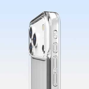 Coque de <span class=keywords><strong>téléphone</strong></span> 2-en-1 amovible en TPU+PC transparent – Design personnalisable et protection antichoc à 360° pour 17 Pro - Product Image 4