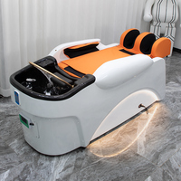 BoJue Chaise de lavage automatique des cheveux Tête de spa moderne Thérapie par l'eau Massage thaïlandais Shampooing Lit