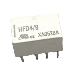 Elektrische Komponente elektromagnetisches Leistungsrelay 9V/12VDC 8PIN DIP HFD4/9 Relay-Modul