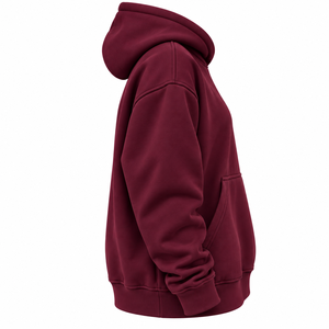 Hoodie fabriqué en usine, durable, décontracté, personnalisable, couleur unie, pour homme, tissu doux. - Product Image 3