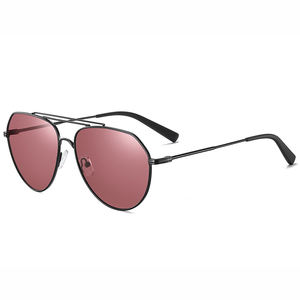 VASHAP piloto de 3345 gafas de sol UV400 metal vintage mujeres hombres gafas de sol retro plana polarizada tonos - Product Image 4