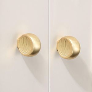 Tirador Redondo Moderno de un Solo Agujero para Cajones, Perilla Ergonómica de Aleación de Zinc para Armarios de Dormitorio, Baño y Almacén, Venta al por Mayor - Product Image 2