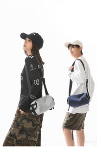 Nouveau sac messager en nylon style été, petit sac de voyage léger avec fermeture éclair, séparation sec/humide, idéal pour le fitness - Product Image 6