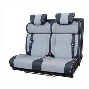 Siège double pliable en cuir confortable AutoLiuMa avec lit à trois couches pour camping-car, fourgon <span class=keywords><strong>aménagé</strong></span>, intérieur <span class=keywords><strong>de</strong></span> camping-car - Product Image 4