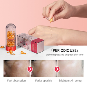 맞춤형 슈퍼 미백 세럼 페이스 캡슐 세럼 피부 다크 스팟 코렉터 브라이트닝 페이스 세럼 캡슐 - Product Image 6