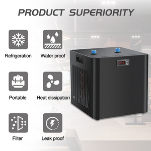 Enfriador de agua portátil compacto para recuperación física, ideal para baño de hielo al aire libre y inmersión en agua fría para atletas. - Product Image 6