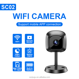 Mini caméra <span class=keywords><strong>portable</strong></span> la plus vendue SC02 HD sans fil <span class=keywords><strong>avec</strong></span> détection de mouvement, vision nocturne pour la maison, mini caméra de sécurité IP WIFI - Product Image 3