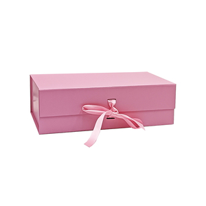 Cajas de Regalo Plegables Magnéticas Reciclables al por Mayor con Cinta y Tapa Abatible para Ropa y Regalos - Product Image 3