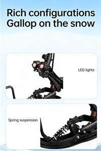 Motoneige électrique haut de gamme en gros, scooter électrique pour adultes, déplacements hivernaux sur neige et excursions de pêche sur glace - Product Image 4