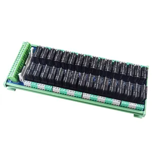 32-Channel SPDT Double Rows 5 Pins Electromagnetic Relays Songxia Relay Module for PLC Controller