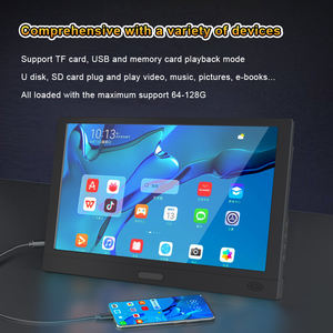 Console <span class=keywords><strong>de</strong></span> jeux vidéo V8 à deux manettes, écran <span class=keywords><strong>de</strong></span> 12 pouces, prend en charge la projection <span class=keywords><strong>de</strong></span> <span class=keywords><strong>téléphone</strong></span> portable, multimédia USB, résolution 640x480, 4000mAh, jeux - Product Image 4