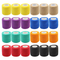 Bandage Cohésif Élastique Respirant de Qualité Supérieure, Solide, Écologique, Résistant à l'Eau, pour le Soutien, la Musculation et la Boxe