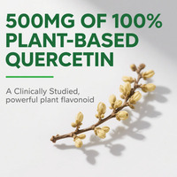 Comprimés de probiotiques et de quercétine soutiennent la santé immunitaire, respiratoire et cutanée pour la défense immunitaire quotidienne, complément de vitamines C et D