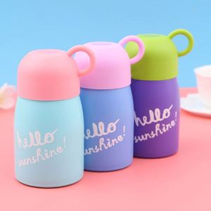 12Oz 16Oz Stainless Steel Water Insulated Thermos Tumbler Double Wall Vacuum Reusable School Water <b>Bottle</b> for Kids - Product Image 6