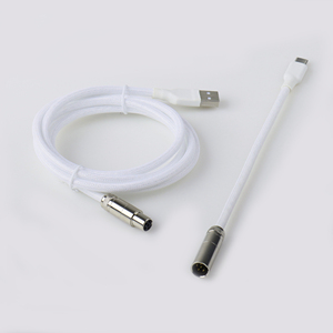 <span class=keywords><strong>Mini</strong></span> Xlr aviator Conector Teclado Usb c Cabo para Jogo Mecânico Teclado Acessórios Teclado Cabo Enrolado - Product Image 1