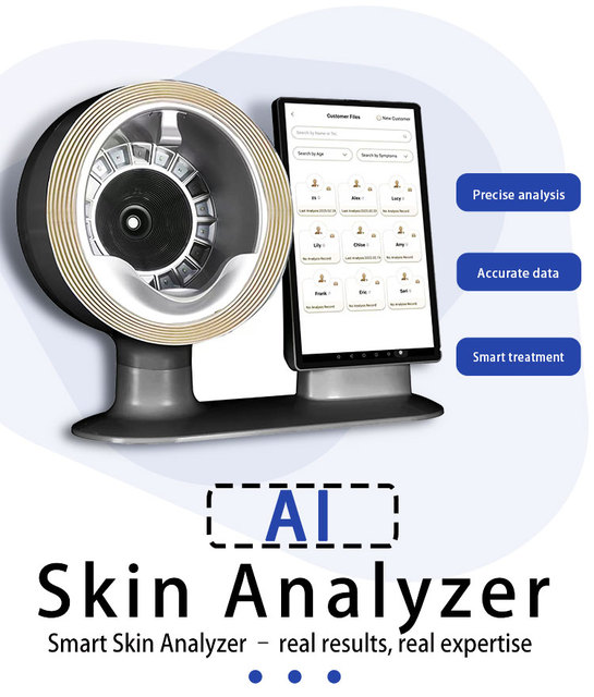 3d AI Intelligent Skin Diagnostic Skin Analysis Machine Facial Analysis Skin Analyzer Factory Price on Sales