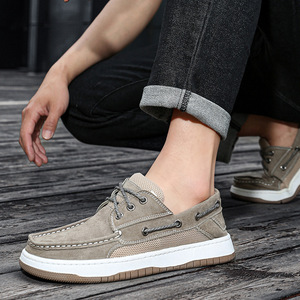 Nuevo Estilo Shunfayu, Mocasines Casuales de Piel Sintética para Hombre, Tallas 39-44, Zapatos Sin Cordones para Caminar, Plantilla de Goma EVA, Verano - Product Image 2