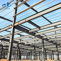 Bâtiment industriel en structure métallique pour atelier, moderne, sur mesure, pour usine commerciale en gros