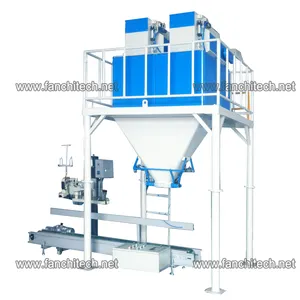 25Kg 50kg fertilizer bagging machine sewing machine rice weighing packing machine