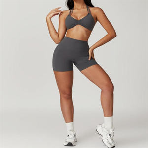 Leggings pour femmes, pantalons de yoga en <span class=keywords><strong>latex</strong></span> noir transparent sans couture, vente en gros pour femmes, ensemble de yoga sans couture - Product Image 1