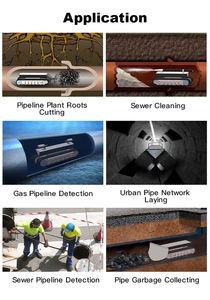 Chasis Robótico Inteligente para Enrollador de Cables <span class=keywords><strong>AVA</strong></span>-P3, Resistente al Agua IP68, <span class=keywords><strong>Plataforma</strong></span> Robótica para Tuberías de Alcantarillado - Product Image 4