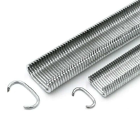 C-Clips assemblés (clous à anneau en C) pour pistolet à clous pneumatique, spécialisés pour le montage de barres d'armature et l'assemblage de cages