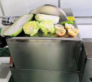 เครื่องตัดกะหล่ำปลีจีนแบบครึ่งอัตโนมัติ เครื่องตัดฟักทอง - Product Image 6
