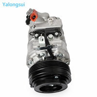 Compresseur de climatisation de voiture 7SBU17C 4PK pour 3 E46 320i/325i X3 E83 1998-2005 2.5/3.0L R134a 12V Garantie 1 an