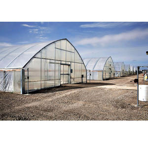 Invernadero comercial Aves de Corral <span class=keywords><strong>Caracol</strong></span> Cultivo Coop de plástico Kit de agricultura protegida Película de plástico Túnel Invernadero - Product Image 1