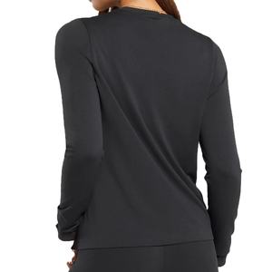 Oversize Women <b>T</b> <b>Shirt</b> Wholesale Custom <b>Yoga</b> <b>Shirt</b> Long Sleeve Fitness Loose of Plain Women's <b>Yoga</b> tank Tops - Product Image 5