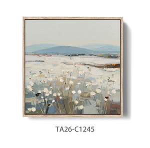 Quadro su Tela Personalizzato: Dipinto Impressionista Floreale e Paesaggistico per Decorazione Casa Moderna - Product Image 6