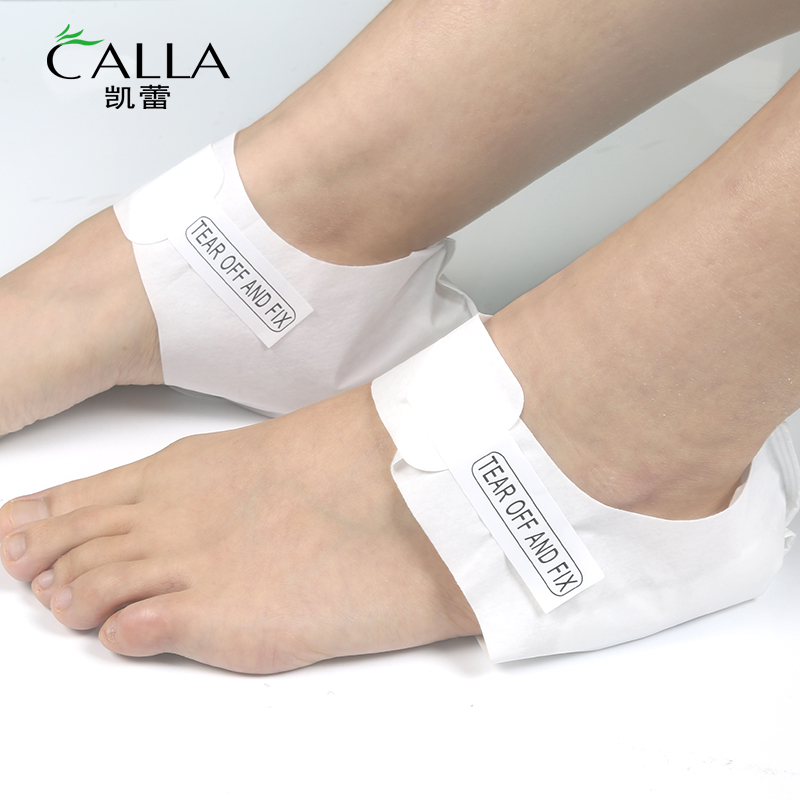 Частная торговая марка удаляет омертвевшую кожу, педикюрная отшелушивающая маска для пяток