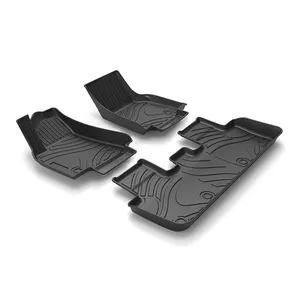 Luxury 7D Car Mats New Tesla Model Y All Weather Car Foot Mat Waterproof Car Floor Mats Accessories Carpet