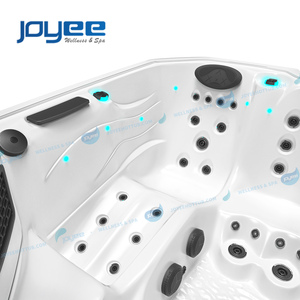 JOYEE 4 personnes Vente en gros directe en usine Spa extérieur de luxe Bain à remous Système Balboa moderne Nouveau <span class=keywords><strong>coin</strong></span> jupe pour <span class=keywords><strong>jacuzzi</strong></span> pour hôtels - Product Image 6