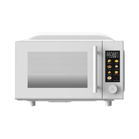 Oven Microwave Listrik 700W 20L Laris Manis untuk Rumah Tangga & Hotel, Pemanasan Cepat, Hemat Energi, Dilengkapi Fitur Panggangan, Casing Kaca, Digital
