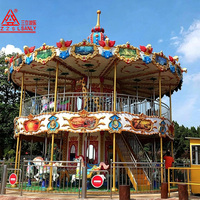 Nouvelles manèges de luxe pour fêtes foraines : carrousel à chevaux à double étage ou au sol, à vendre