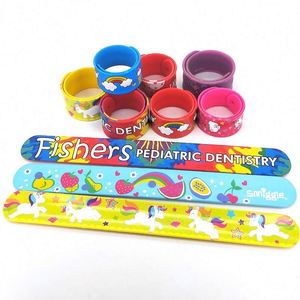 Factory Wholesale Cheap Silicone Snap <b>Ring</b> <b>Rubber</b> Custom Logo and Information Qr Code Customized Wristband - Product Image 4