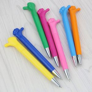 Bolígrafo de Plástico Promocional con Logotipo Personalizado por Sublimación, con Gestos de Mano, Barato al por Mayor - Product Image 5