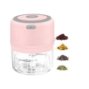 Mini Procesador de Alimentos Electrónico Inalámbrico Recargable de 250 ml, Picador de Ajo con Cuchilla de Acero Inoxidable, Acionamiento con un Solo Toque - Product Image 1