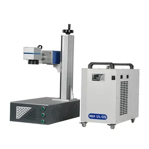 Deep Large Format Desktop Fiber Laser Marker UV Laser Marking Machine For Metal/Plastic/Glass