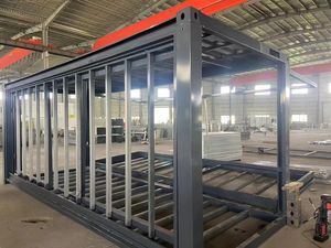 Maison conteneur pliable extensible de petite taille 20 pieds 40 pieds 30 pieds, revêtement en tôle PC, montage facile, couleur personnalisée, conception de modèle 3D - Product Image 4