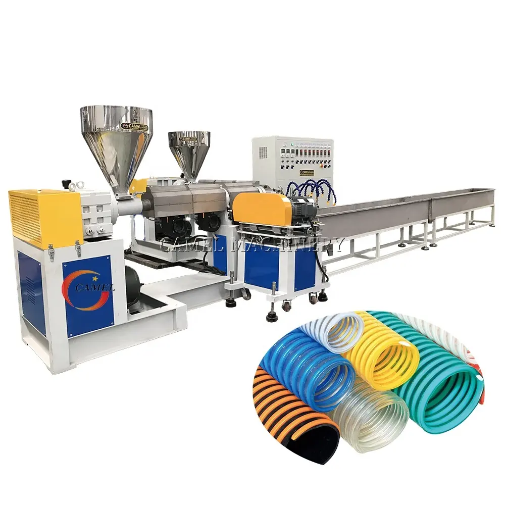 Pvc Spiraal Versterkende Pijp Helix Buis Productielijn/Pvc Zuigmachine