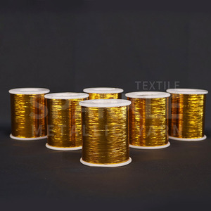 Nhà Máy cung cấp M Loại kim loại sợi cho đan dệt chất lượng tốt vàng sáng bóng <span class=keywords><strong>lurex</strong></span> phim <span class=keywords><strong>lurex</strong></span> sợi - Product Image 4