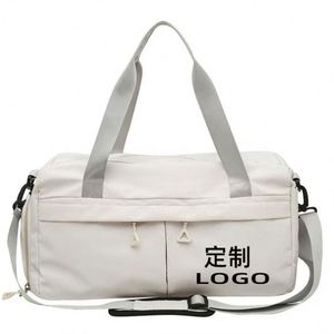 Bolsa de Gimnasio Personalizada al por Mayor, con Separación para Ropa Seca y Mojada, Bolsa de Viaje Deportiva de una Sola Compartimentación, Bolsa de Lona Multifuncional para Natación y Entrenamiento - Product Image 1