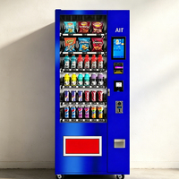 Distributeur automatique intelligent de boissons et de snacks réfrigérés pour le bureau AIT, avec service de fabricant vérifié