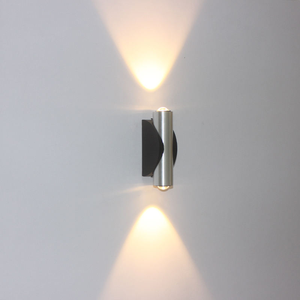 EU Standard 2W 6W up and Down Led Wall Lamp Down Sconce Room <b>Decoration</b> <b>Light</b> Indoor Short Straight Wall Lamp - Product Image 2