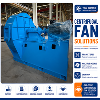 Ventilateur centrifuge haute pression résistant à la corrosion pour l'évacuation des gaz acides et la manipulation de l'air de process des installations chimiques, sur mesure